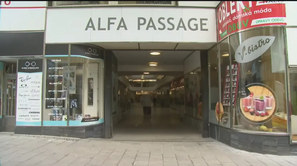 Pasáž Alfa v Brně