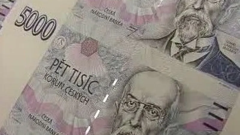 Nově vytištěné bankovky