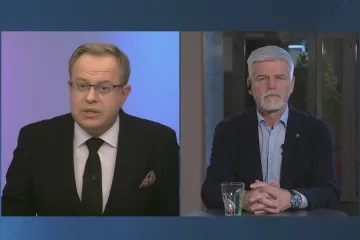 Druhé kolo bude střetem dvou světů, řekl Petr Pavel v Otázkách Václava Moravce