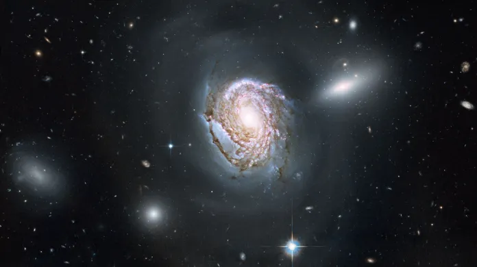 Snímek z Hubbleova vesmírného teleskopu