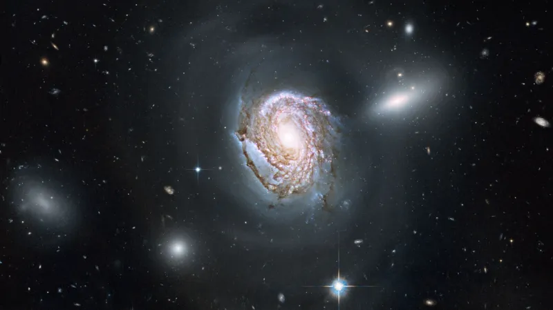 Snímek z Hubbleova vesmírného teleskopu