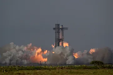 Z Texasu odstartovala ke zkušebnímu letu loď Starship společnosti SpaceX