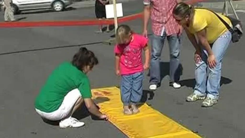 Dětská soutěž ve skoku