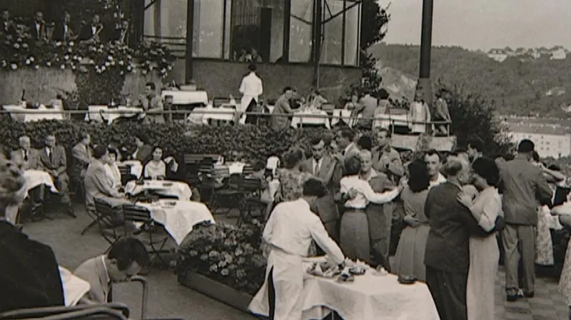 Barrandovské terasy v dobách největší slávy