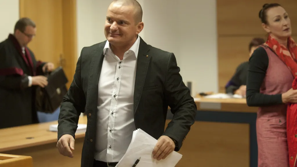 Někdejší detektiv ÚOOZ Marian Hanák u soudu