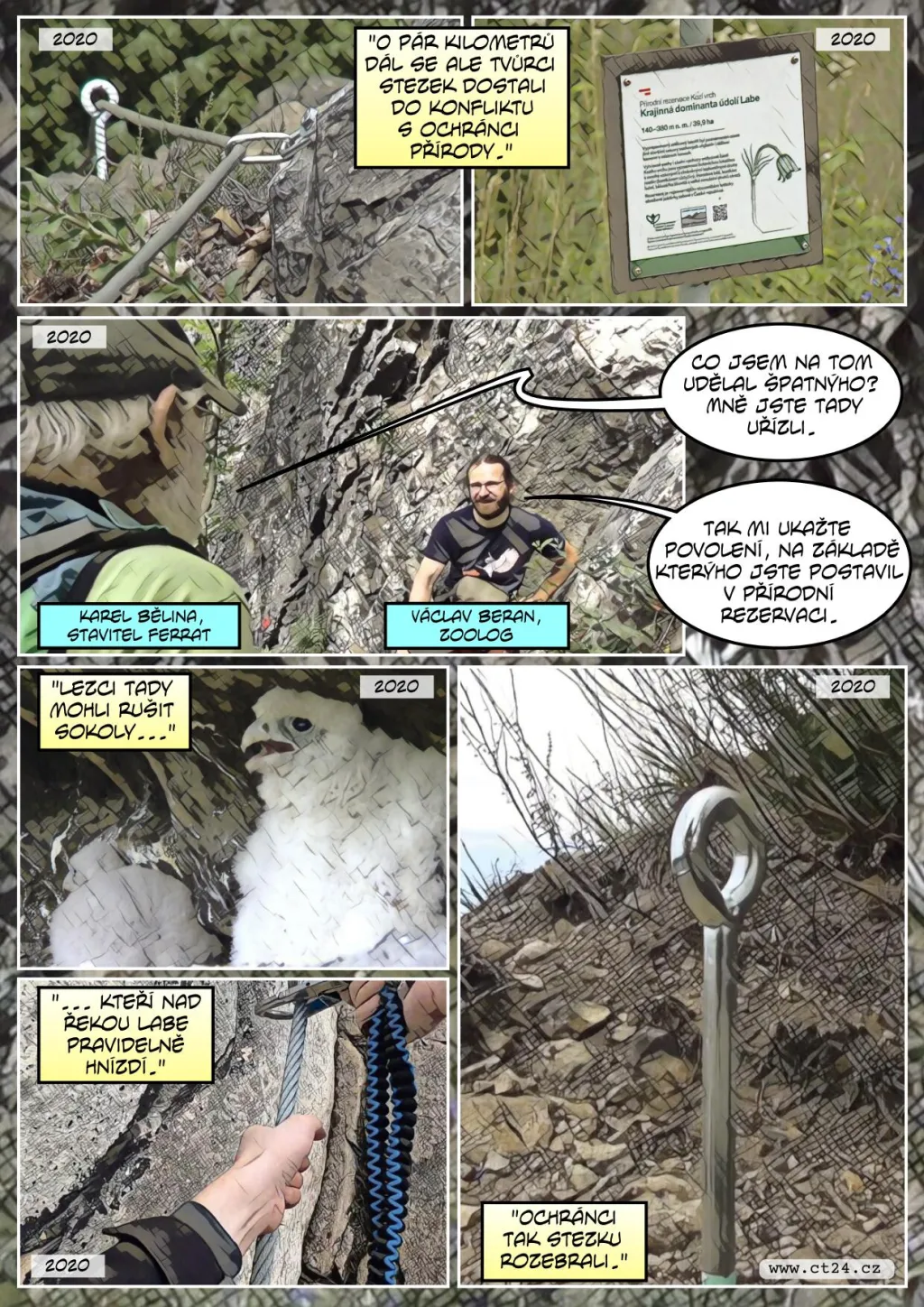 Rozmach skalních stezek