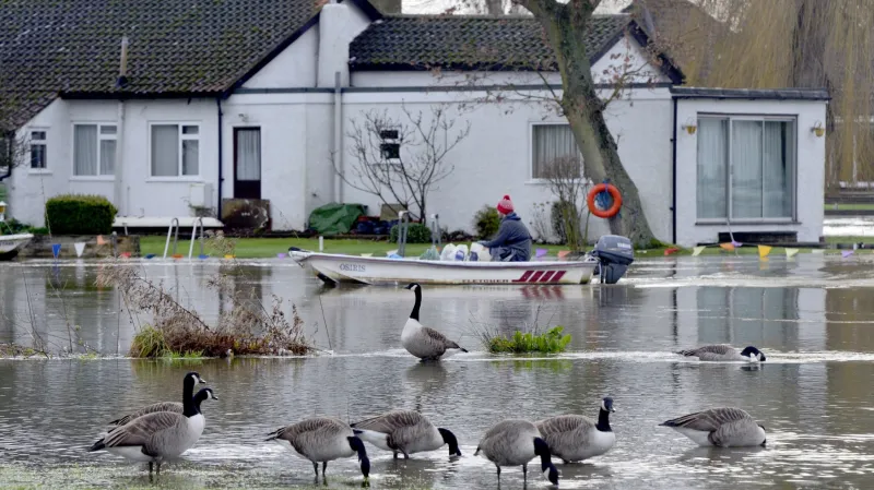 Záplavy ve Velké Británii