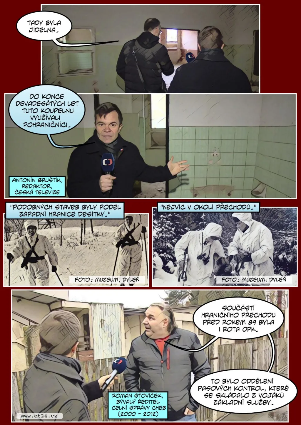 Jizvy na československých hranicích. Osudy strážnic pohraničníků