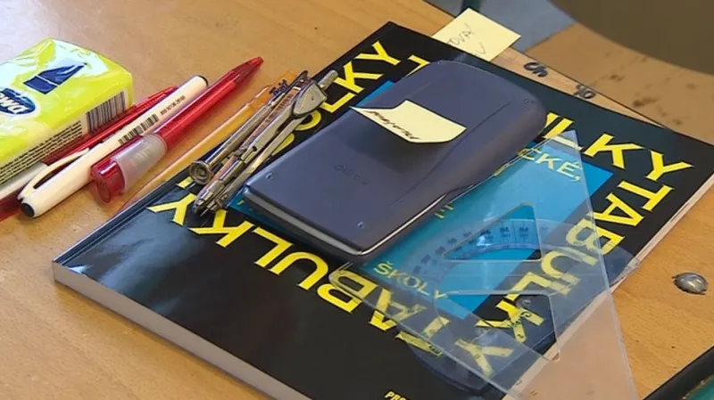 Vybavení k maturitní zkoušce z matematiky