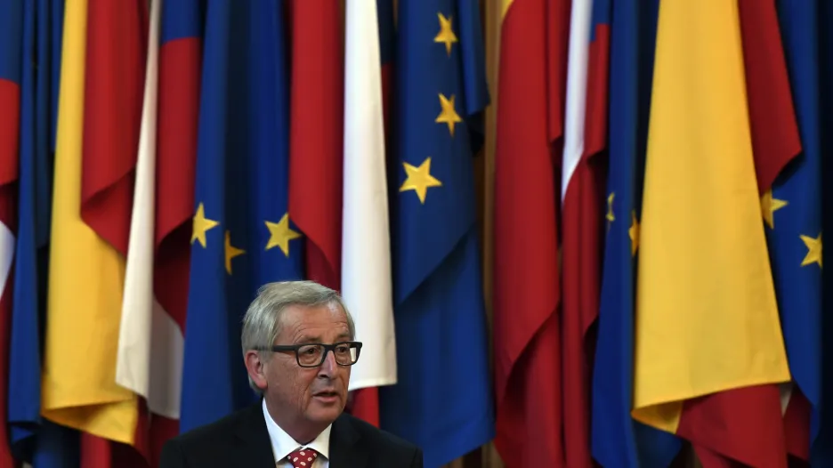 Předseda EK Jean-Claude Juncker v Karolinu