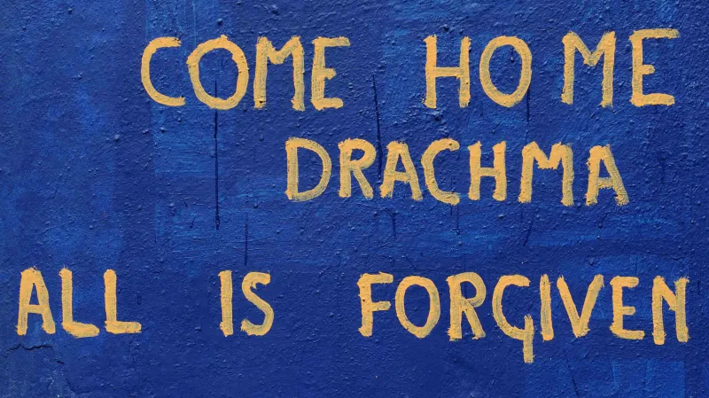 Pouliční řecké graffiti