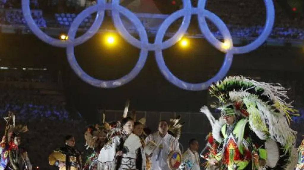 Slavnostní zahájení olympijských her ve Vancouveru