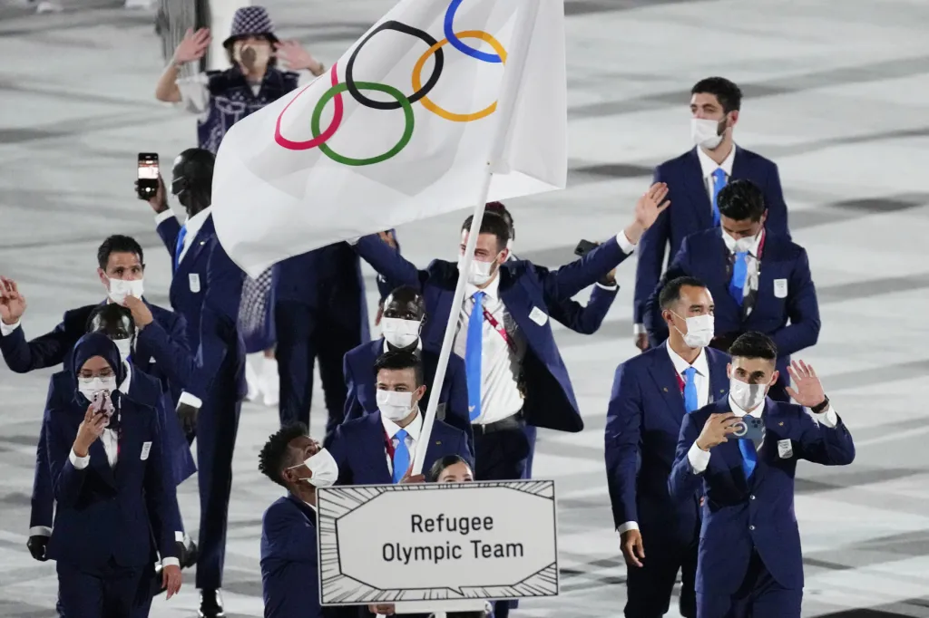 Slavnostní zahájení letních olympijských her v Tokiu