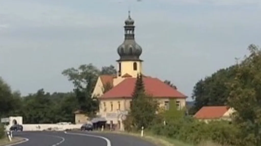 Kostelík v Pomezí nad Ohří