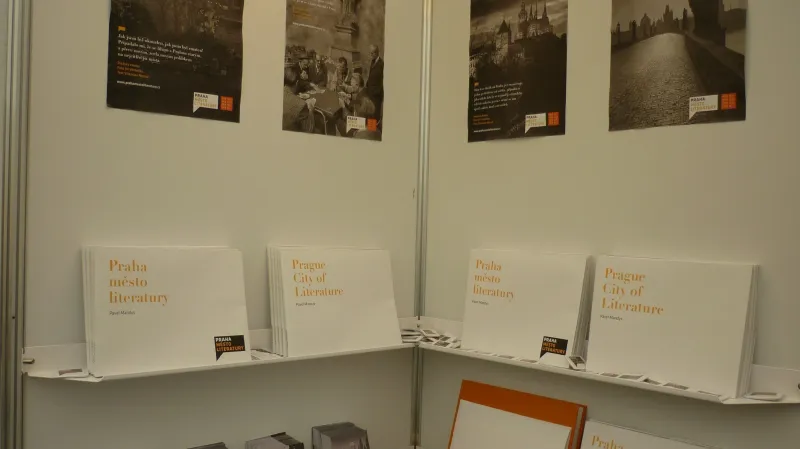 Praha město literatury na Světu knihy