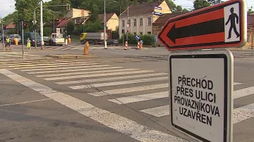 Částečná uzavírka ulice Provazníkova