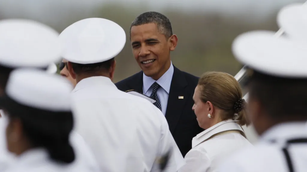Barack Obama v Kolumbii