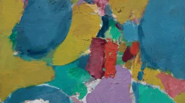 Zdeněk Sýkora: Zahrada, 1960, olej, plátno