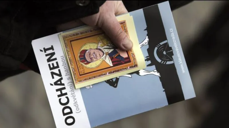 Klausovi odpůrci oslavovali konec prezidentova mandátu