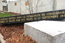 Ve Štrasburku poškodili pomník na místě někdejší synagogy