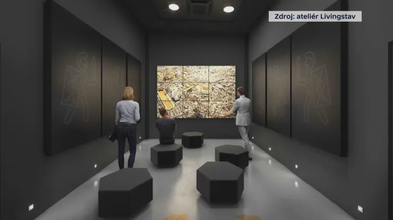Vizualizace archeologického centra