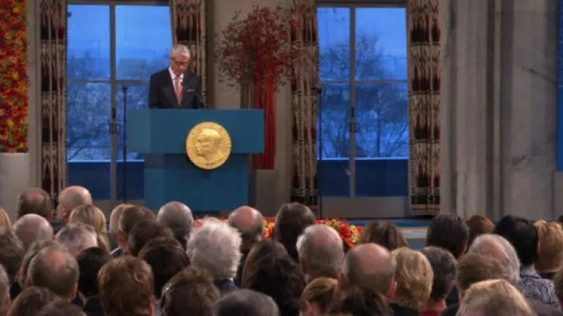 Předávání Nobelovy ceny za mír pro EU