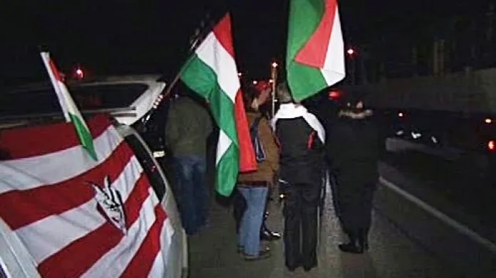 Blokáda na maďarsko-slovenské hranici