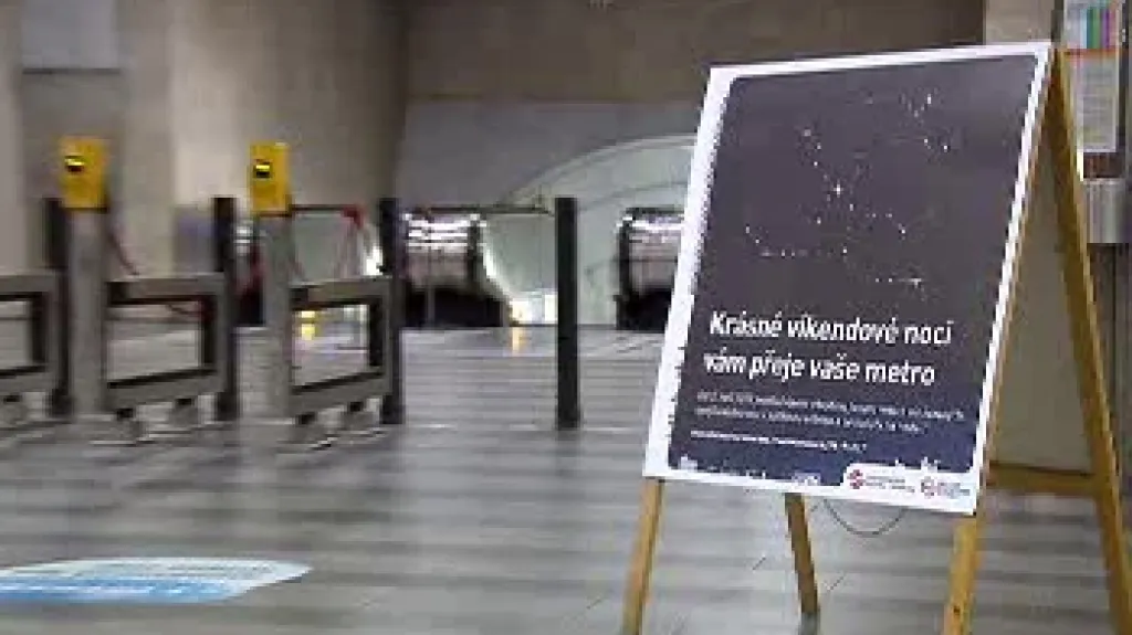 Prodloužený provoz metra