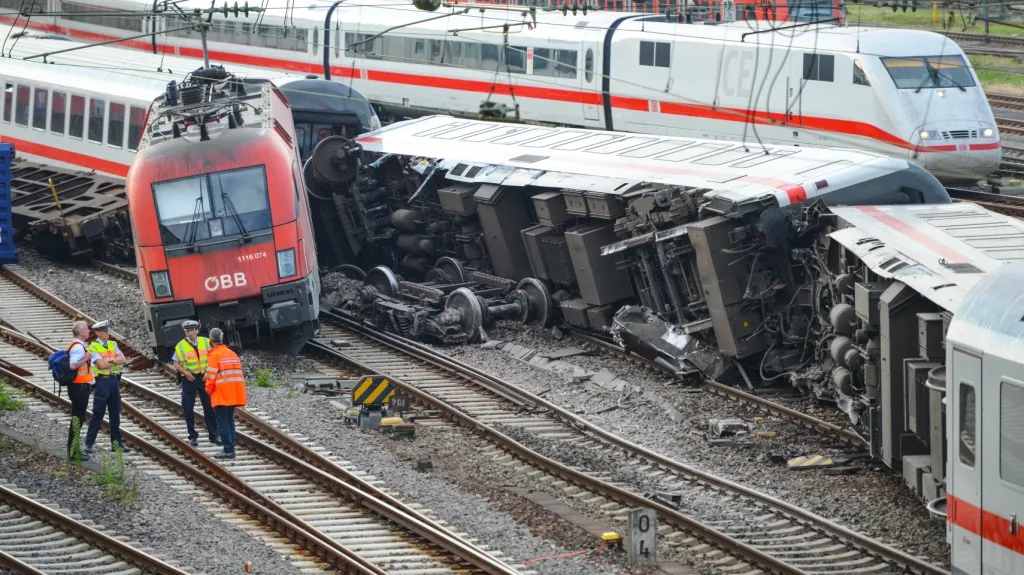Srážka vlaků v Mannheimu