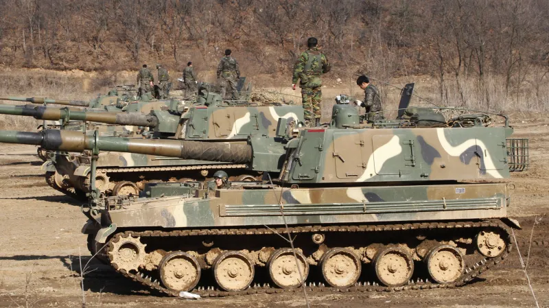 Cvičení jihokorejské armády