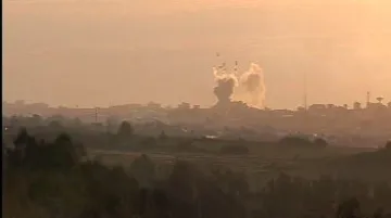 Výbuch v pásmu Gazy