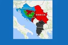 Neoficiální dokument slovinské vlády navrhuje překreslení hranic na Balkáně