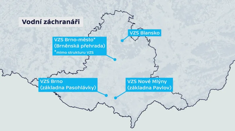 Kde jsou vodní záchranáři