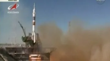 Start kosmické lodi Sojuz