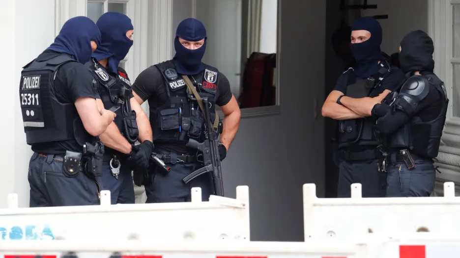 Policejní razie v berlínské čtvrti Neukölln