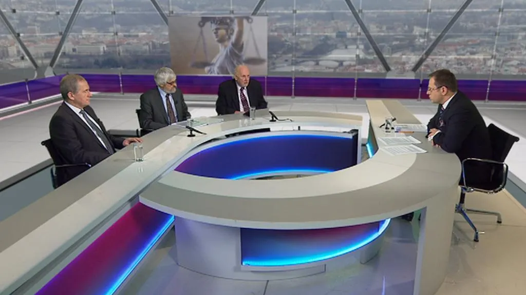 Josef Baxa, Pavel Šámal, Pavel Rychetský a Václav Moravec