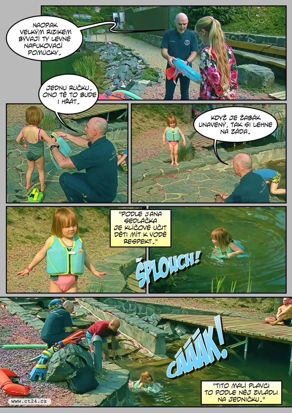 Chvilka nepozornosti může být osudná, varují záchranáři. Malý Lukáš si nese následky dodnes