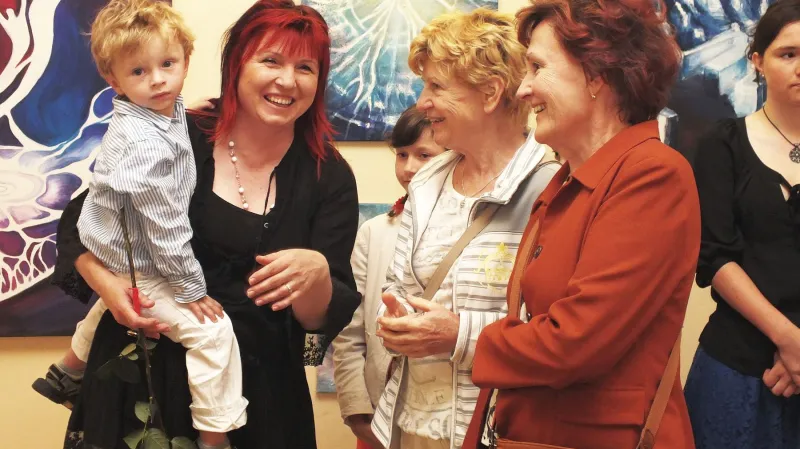 Z výstavy v Panském dvoře v Boskovicích