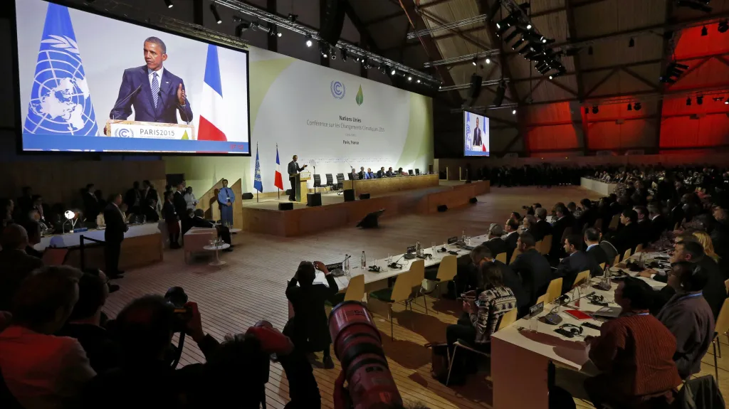 Zahájení klimatického summitu v Paříži