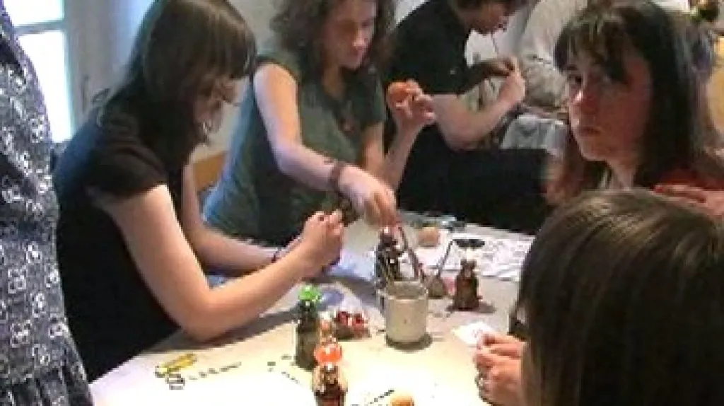 Velikonoční program v hornickém domečku