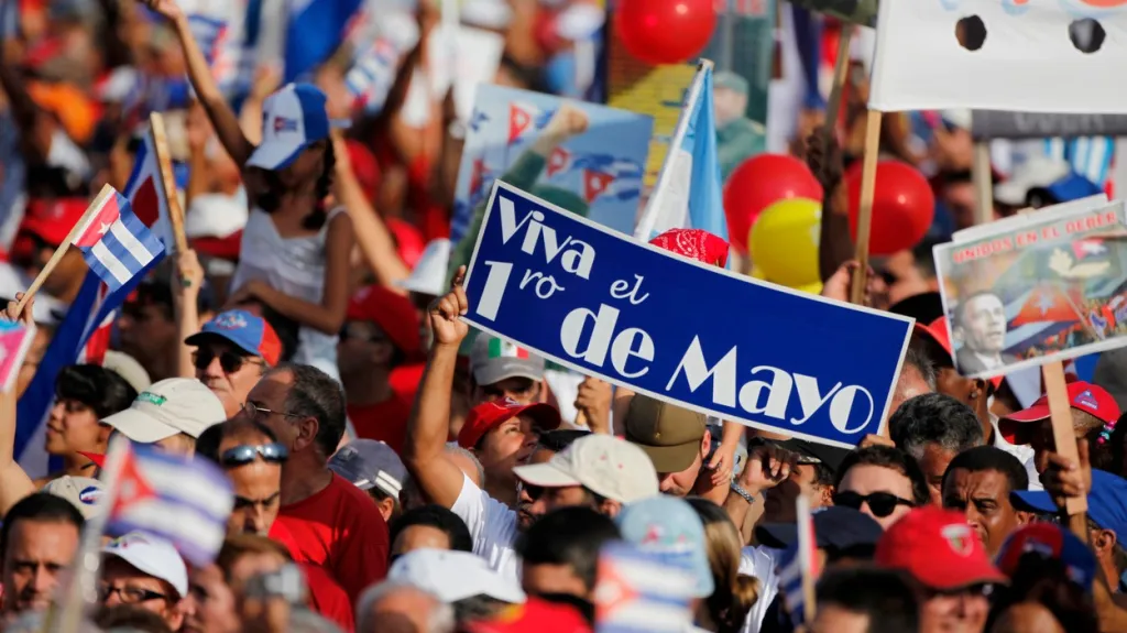 Oslavy svátku práce v roce 2010, Havana