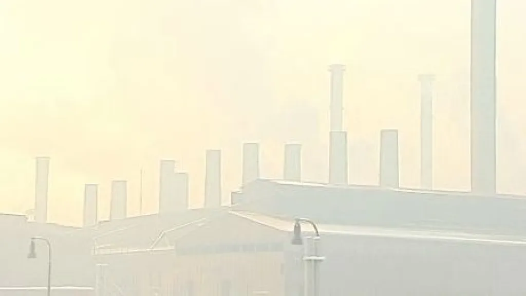 Špatná viditelnost kvůli smogu