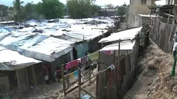 Tábor v Port-au-Prince