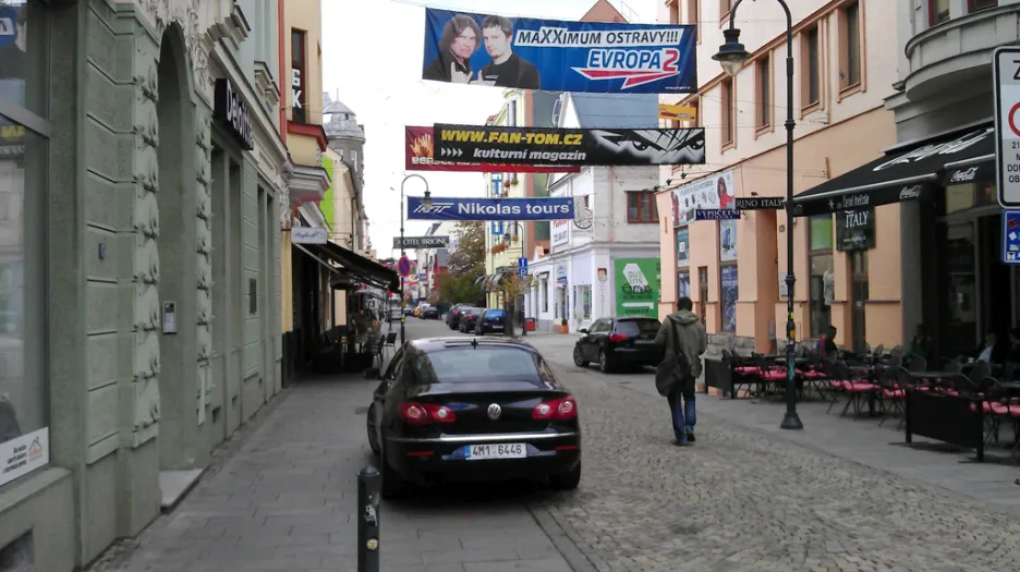 Stodolní ulice v Ostravě