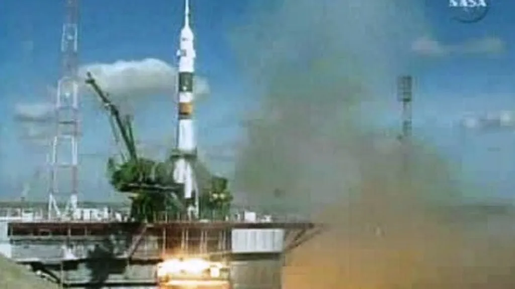 Start vesmírné lodi