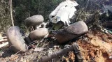 Nehoda armádního letadla v Laosu