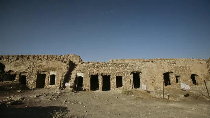 Klášter sv. Eliáše, jeden z nejstarších křesťanských klášterů v Iráku, který zničili radikálové Islámského státu