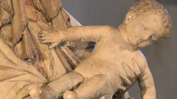 Madona z Halstattu (detail)