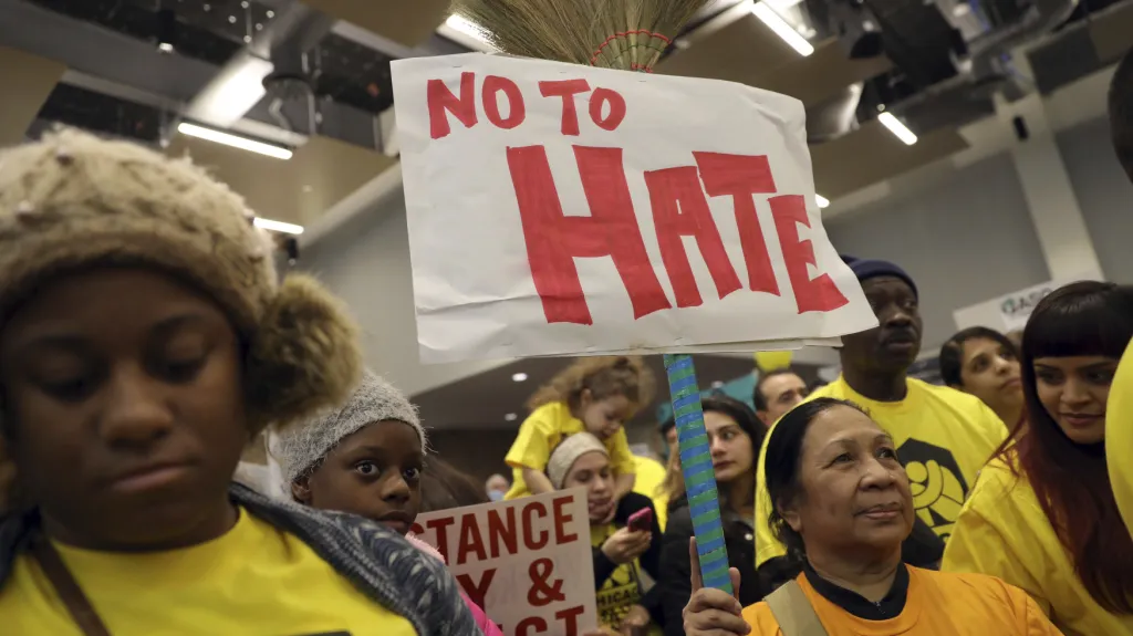 Protest proti nenávisti
