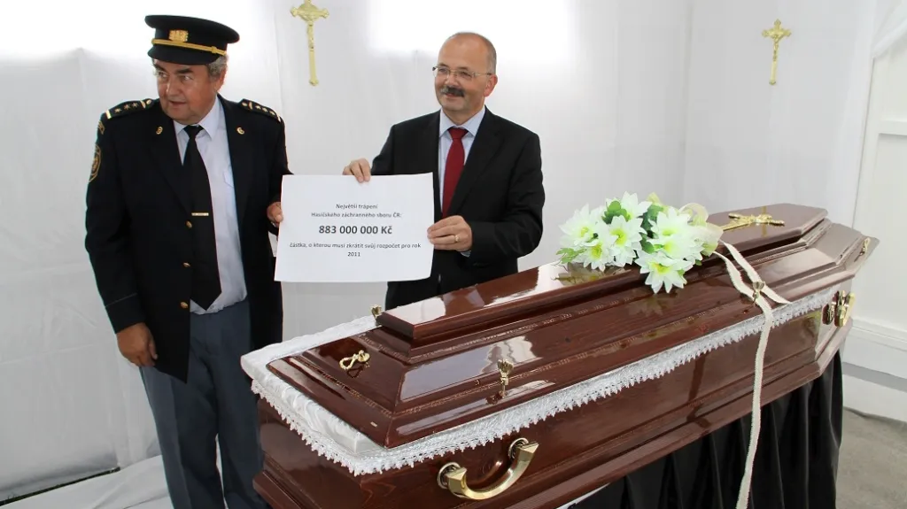 Fiktivní krematorium v Pelhřimově